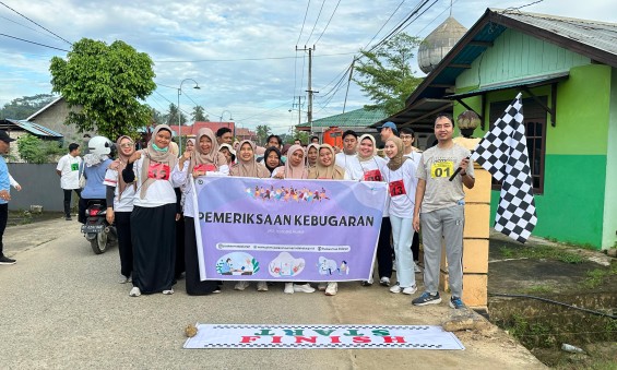 Pemeriksaan Kebugaran Petugas Puskesmas Palaran
